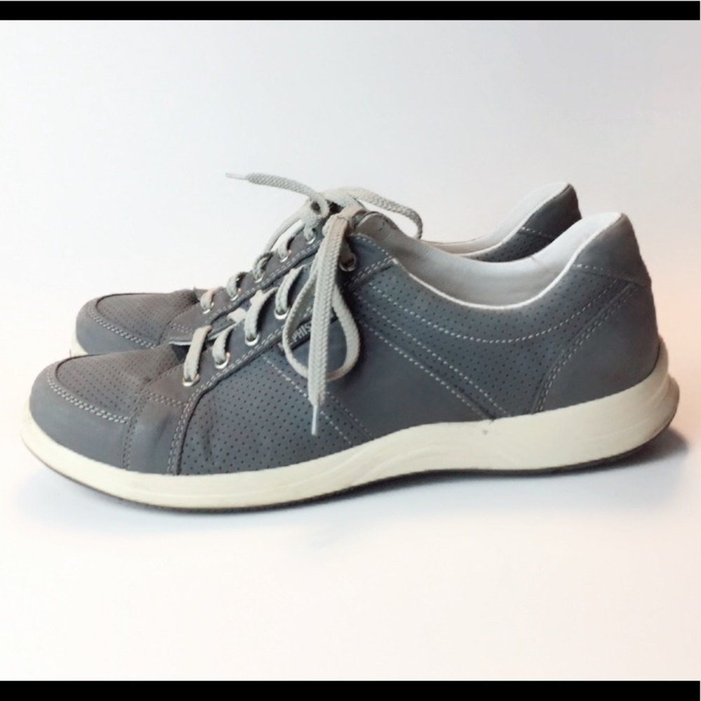 MEPHISTO Perforated leather men's shoes